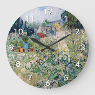 Vincent van Gogh - Mejuffrouw Gachet in haar tuin Grote Klok