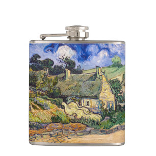 Vincent Van Gogh - Met riet gedekte huisjes in Cor Heupfles