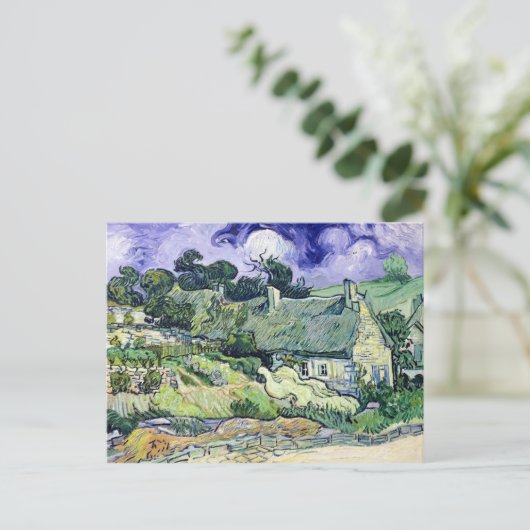 Vincent van Gogh | met stro bedekte Briefkaart (Staand voorkant)