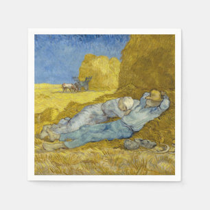 Vincent Van Gogh - Middag, Rust na het werk / Siës Servet