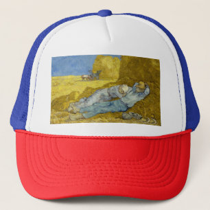 Vincent Van Gogh - Middag, Rust na het werk / Siës Trucker Pet