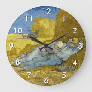 Vincent Van Gogh - Middag, rust van het werk / Sie Grote Klok