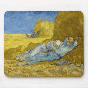 Vincent Van Gogh - Middag, rust van het werk / Sie Muismat