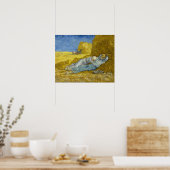 Vincent Van Gogh - Middag, rust van het werk / Sie Poster (Keuken)