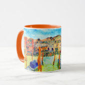 Vincent van Gogh Middeleeuwse huizen Mok (Voorkant links)