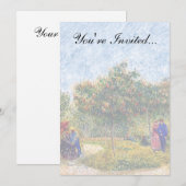 Vincent Van Gogh - Minnend Paar In Het Park Kaart (Voorkant / Achterkant)