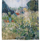 Vincent van Gogh - Miss Gachet in haar tuin Douchegordijn (Voorkant)