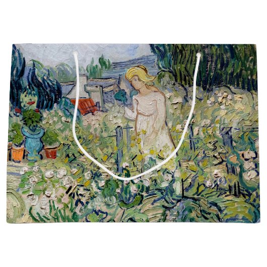 Vincent van Gogh - Miss Gachet in haar tuin Groot Cadeauzakje (Voorkant)