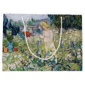 Vincent van Gogh - Miss Gachet in haar tuin Groot Cadeauzakje (Achterkant)