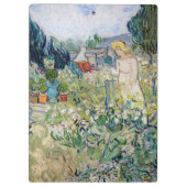 Vincent van Gogh - Miss Gachet in haar tuin Klembord (Achterkant)