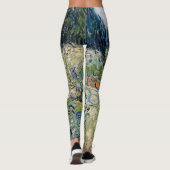 Vincent van Gogh - Miss Gachet in haar tuin Leggings (Achterkant)