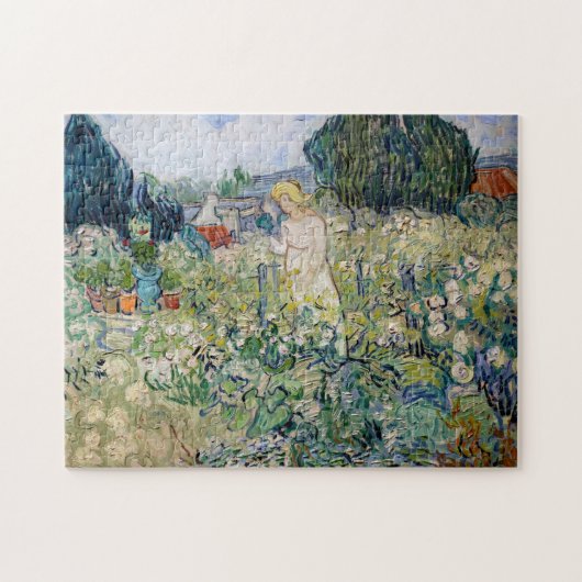 Vincent van Gogh - Miss Gachet in haar tuin Legpuzzel (Horizontaal)