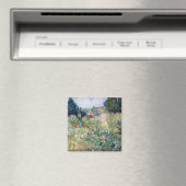Vincent van Gogh - Miss Gachet in haar tuin Magneet (Insitu (Vaatwasser))