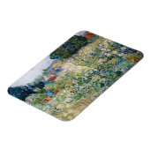 Vincent van Gogh - Miss Gachet in haar tuin Magneet (Linkerzijde)