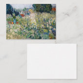 Vincent van Gogh - Miss Gachet in haar tuin Notitiekaartje (Voorkant / Achterkant)