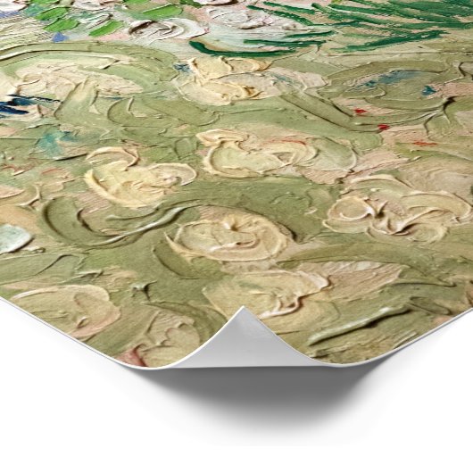 Vincent van Gogh - Miss Gachet in haar tuin Poster (Hoek)