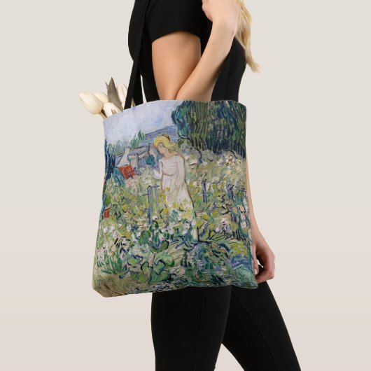 Vincent van Gogh - Miss Gachet in haar tuin Tote Bag (Dichtbij)