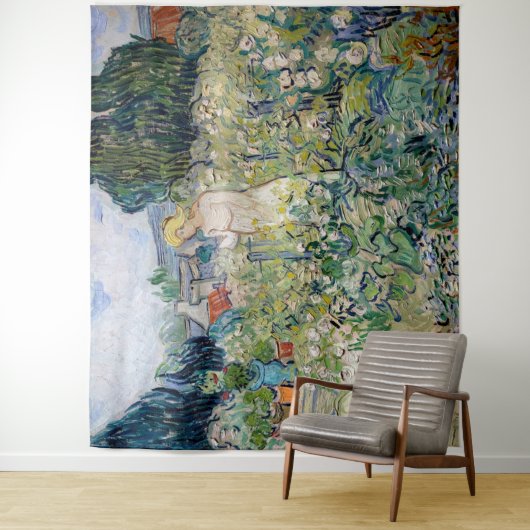 Vincent van Gogh - Miss Gachet in haar tuin Wandkleed (In situ)