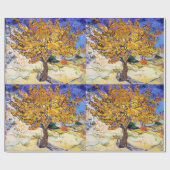 Vincent Van Gogh Moerbeiboom Fijne Kunst Cadeaupapier (Vlak)