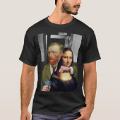 Vincent van Gogh - Mona Lisa T-Shirt (Voorkant)
