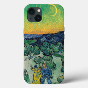 Vincent van Gogh - Moonlit Landschap met Paars Case-Mate iPhone Case