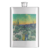 Vincent van Gogh - Moonlit Landschap met Paars Flacon (Voorkant)