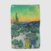 Vincent van Gogh - Moonlit Landschap met Paars Golfhanddoek (Voorkant)