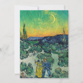 Vincent van Gogh - Moonlit Landschap met Paars Kaart (Voorkant)