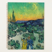 Vincent van Gogh - Moonlit Landschap met Paars Planner (Voorkant)