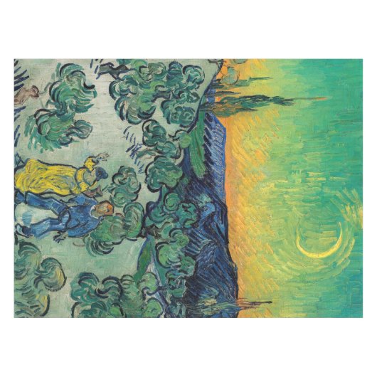 Vincent van Gogh - Moonlit Landschap met Paars Tafelkleed (Voorkant (Horizontaal))