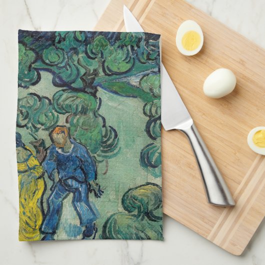Vincent van Gogh - Moonlit Landschap met Paars Theedoek (Quarter Fold)