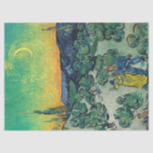 Vincent van Gogh - Moonlit Landschap met Paars Tissuepapier (Voorkant)