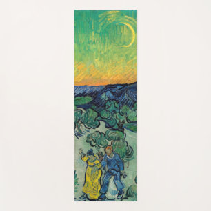 Vincent van Gogh - Moonlit Landschap met Paars Yogamat