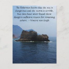 Vincent van Gogh motivatie quote Briefkaart