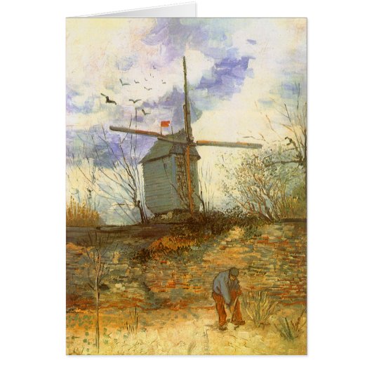Vincent van Gogh - Moulin de la Galette, Molen (Voorkant)