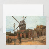 Vincent van Gogh - Moulin de la Galette, Molen (Voorkant / Achterkant)
