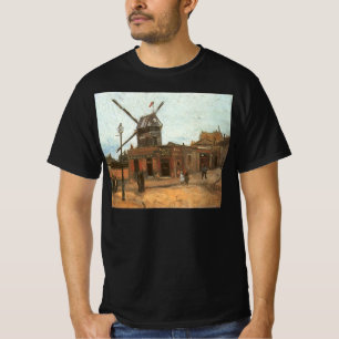 Vincent van Gogh - Moulin de la Galette, Molen T-shirt