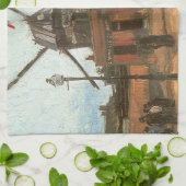 Vincent van Gogh - Moulin de la Galette, molen Theedoek (Gevouwen)