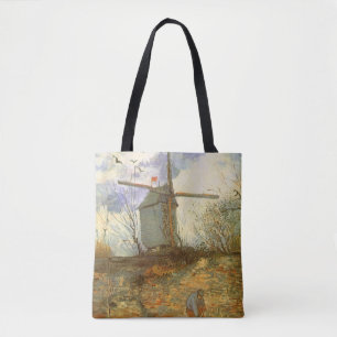 Vincent van Gogh - Moulin de la Galette, Molen Tote Bag