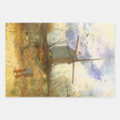 Vincent van Gogh - Moulin de la Galette, Windmolen Inpakpapier Vel (Voorkant 2)