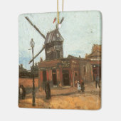 Vincent van Gogh - Moulin de la Galette, Windmolen Keramisch Ornament (Links)