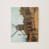 Vincent van Gogh - Moulin de la Galette, Windmolen Legpuzzel (Verticaal)