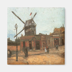 Vincent van Gogh - Moulin de la Galette, Windmolen Magneet
