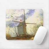 Vincent van Gogh - Moulin de la Galette, Windmolen Muismat (Met muis)