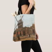 Vincent van Gogh - Moulin de la Galette, Windmolen Tote Bag (Dichtbij)