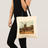 Vincent van Gogh - Moulin de la Galette, Windmolen Tote Bag (Voorkant (product))