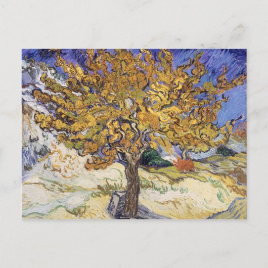 Vincent van Gogh | Mulberry Tree, 1889 Briefkaart (Voorkant)