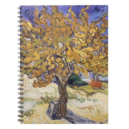 Vincent van Gogh | Mulberry Tree, 1889 Notitieboek (Voorkant)