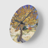Vincent van Gogh | Mulberry Tree, 1889 Ronde Klok (Hoek)