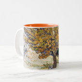 Vincent van Gogh | Mulberry Tree, 1889 Tweekleurige Koffiemok (Voorkant links)